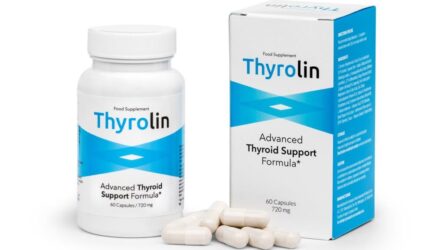 Thyrolin – A rich product formula covering a total of 13 natural ingredients has resulted in the creation of a unique supplement supporting the production of thyroid hormones.
